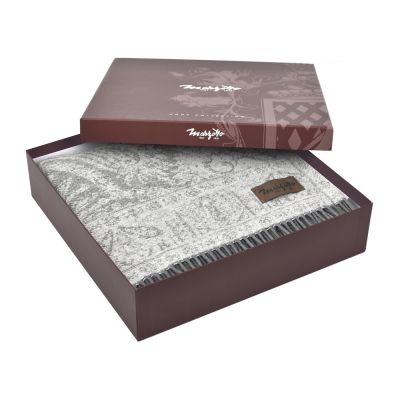 Плед MARZOTTO MAGNOLIA 6000, серый-3