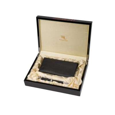 Набор William Lloyd: ручка шариковая, трэвел-портмоне-0