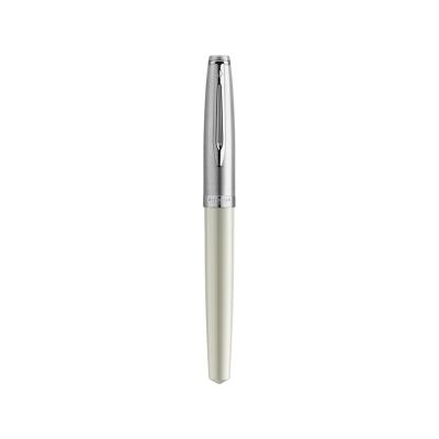 Ручка роллер Waterman  Embleme цвет IVORY CT, цвет чернил: черный-2