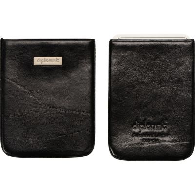 Футляр для визиток, кредитных и дисконтных карт Diplomat (черный)-3