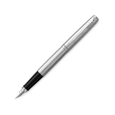 Перьевая ручка Parker Jotter Stainless Steel CT, Mblue-0