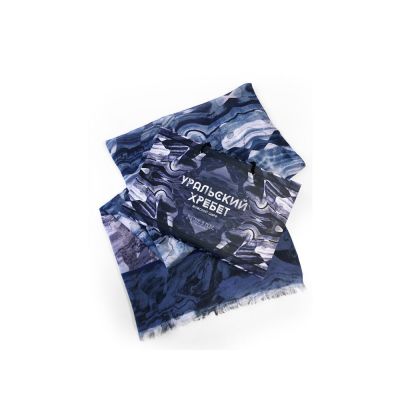 Шарф/ Палантин Уральский хребет-3