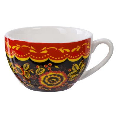 Набор Хохлома: чайная пара, варенье-3