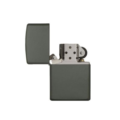 Зажигалка ZIPPO Classic с покрытием Green Matte, латунь/сталь, зелёная, матовая, 38x13x57 мм-2