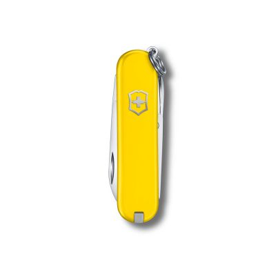 Нож-брелок VICTORINOX Classic SD Colors Sunny Side, 58 мм, 7 функций, жёлтый-1