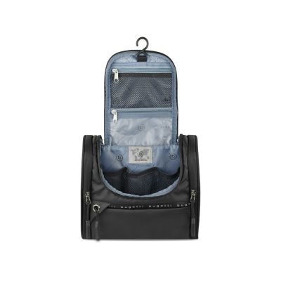 Несессер BUGATTI Blanc Delight, чёрный, нейлон RPET600D/тарпаулин/полиэстер, 24,5х12х22,5 см, 5 л-2