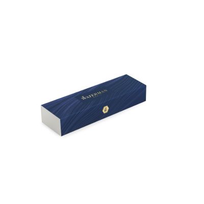 Ручка роллер Waterman  Embleme цвет BLUE CT, цвет чернил: черный-5