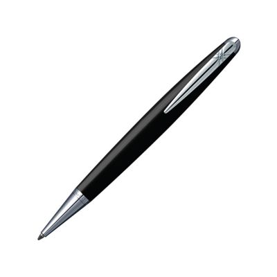 Ручка шариковая Pierre Cardin MAJESTIC с поворотным механизмом, черный/серебро-0