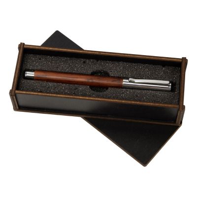 Ручка роллер из дерева Падук-4