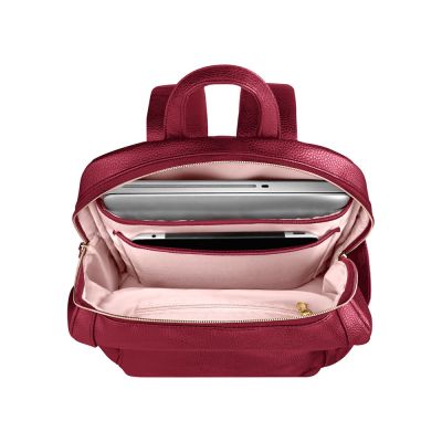 Рюкзак женский WENGER LeaMarie, красный, ПВХ/полиэстер, 31x16x41 см, 18 л-4