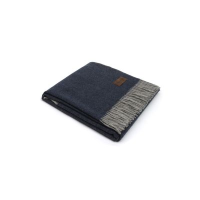 Плед MARZOTTO ERMES 1640, синий/серый-0