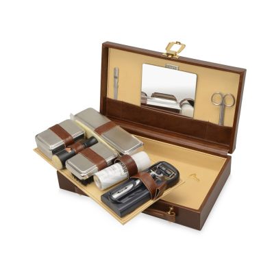 Дорожный несессер с пеной и станком для бритья. Cepi-1