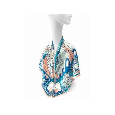 Платок Царевна Лебедь-1