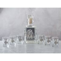 Набор со штофом МЕТАЛЛУРГИ