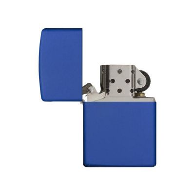 Зажигалка ZIPPO Classic с покрытием Royal Blue Matte, латунь/сталь, синяя, матовая, 38x13x57 мм-2