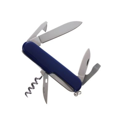 Нож перочинный Stinger, 90 мм, 11 функций, материал рукояти: АБС-пластик (синий)-3