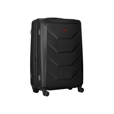Чемодан WENGER Prymo, чёрный, большой, 52х76х30 см, 93 л, ABS+PC-2
