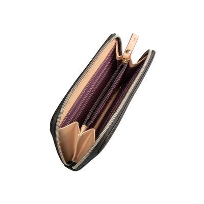 Кошелёк женский BUGATTI Ella, тёмно-коричневый, полиуретан, 19х2х10 см-2