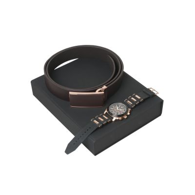 Подарочный набор Seal: ремень, хронограф. Christian Lacroix-0