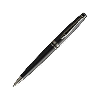 Шариковая ручка Waterman Expert Black, цвет чернил Mblue, в подарочной упаковке-0