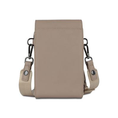 Сумка наплечная BUGATTI Almata, песочная, полиуретан, 11х4х19 см-5