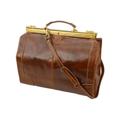 Дорожный саквояж Гринвич S.Babila, коричневый-0