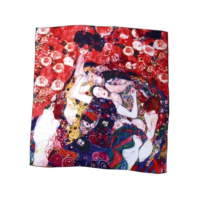 Набор: платок, складной зонт Климт. Танцовщица, красный-1