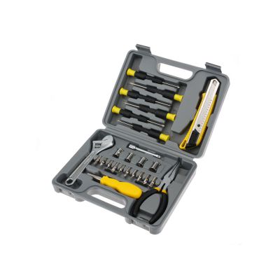 Набор инструментов Stinger, 25 инструментов, в пластиковом кейсе, 230x180x50 мм, серый-0