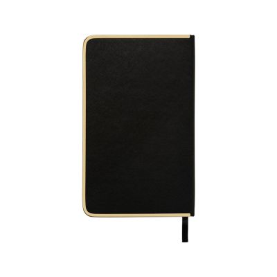 Набор: записная книжка, ручка William Lloyd , черный/золотистый-8