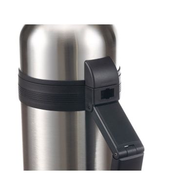 Термос Stinger, 1,8 л, широкий с ручкой, нержавеющая сталь, серебристый, 12,2 х 10,9 х 35,6 см-3