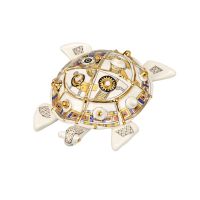 Скульптура Черепаха в подарочной деревянной коробке