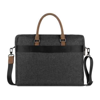 Портфель мужской BUGATTI Luce 15'', серый, полиэстер, 40х10х31,5 см-4