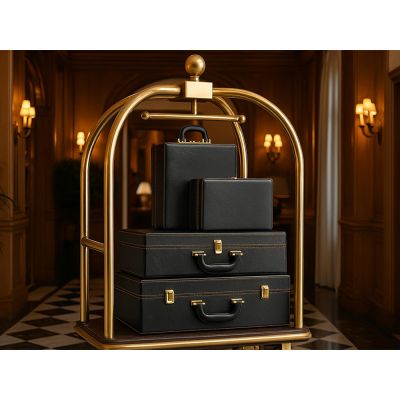 Футляр подарочный, темно-коричневый-6