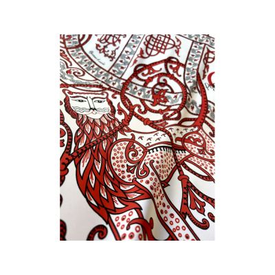 Платок Русское сердце 100% шёлк-1