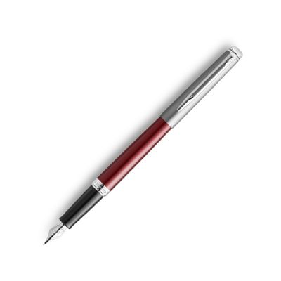 Перьевая ручка Waterman Hemisphere Entry Point Stainless Steel with Red Lacquer в подарочной упаковке-0