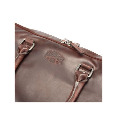 Сумка KLONDIKE DIGGER Earl, натуральная кожа цвета коньяк, 29 x 38 x 9 см-3