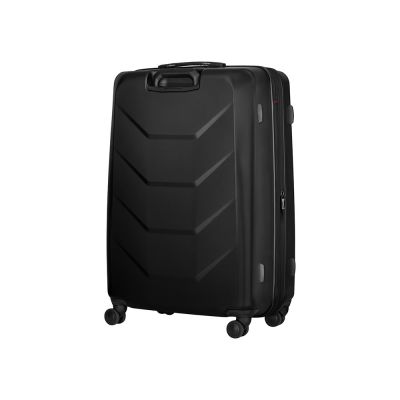 Чемодан WENGER Prymo, чёрный, большой, 52х76х30 см, 93 л, ABS+PC-3