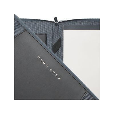 Папка для участника конференции формата А5 Keystone Grey. Hugo Boss-1