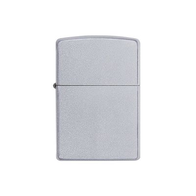 Зажигалка ZIPPO Classic с покрытием Satin Chrome™, латунь/сталь, серебристая, матовая, 38x13x57 мм-2