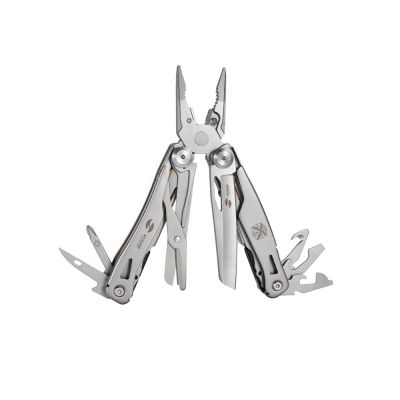 Мультитул Stinger, 106 мм, 15 функций, сталь/АБС-пластик, оранжевый, в комплекте нейлоновый чехол-0