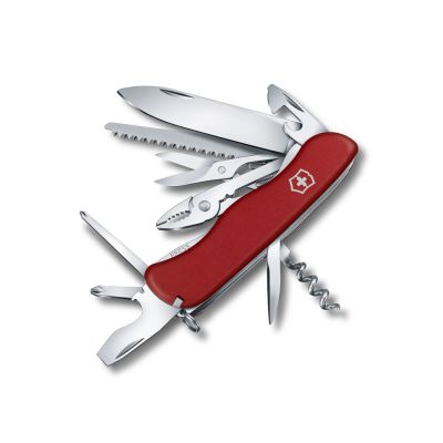 Нож перочинный VICTORINOX Hercules, 111 мм, 18 функций, с фиксатором лезвия, красный-0
