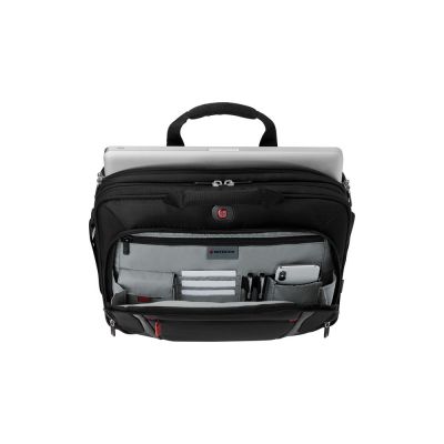 Портфель для ноутбука 15'' WENGER Sensor, черный, полиэстер/ПВХ, 40 x 15 x 33 см, 9 л-3