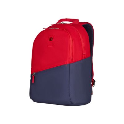 Рюкзак WENGER 16'', красный/синий, полиэстер, 31 x 43 x 23 см, 24 л-0