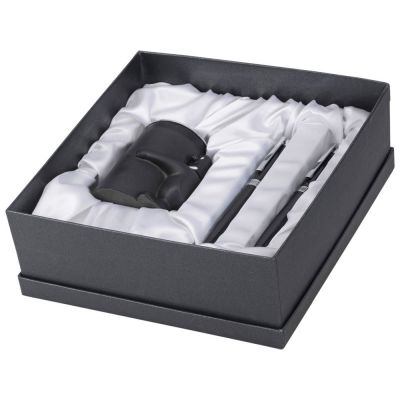 Набор: блекмэн Джей, ручка шариковая, автоматический карандаш, черный-3