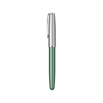 Перьевая ручка Parker Sonnet Essentials Green SB Steel CT, перо: F, цвет чернил: black, в подарочной упаковке.-5