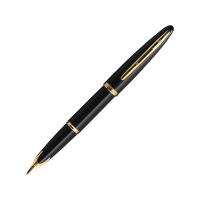 Перьевая ручка Waterman Carene, цвет: Black GT, перо: F-0