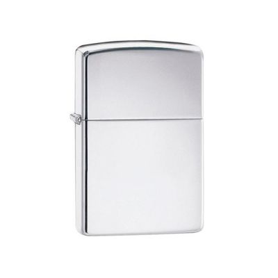 Зажигалка ZIPPO Armor™ c покрытием High Polish Chrome, латунь/сталь, серебристая, 38x13x57 мм-0