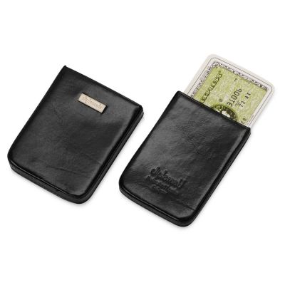 Футляр для визиток, кредитных и дисконтных карт Diplomat (черный)-2