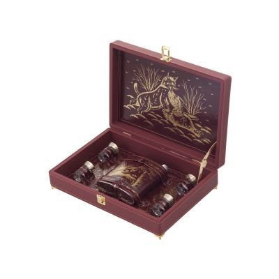 Набор Подарочный, бордовый/золотистый-0