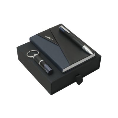 Подарочный набор Lapo: блокнот А6, ручка шариковая, брелок. Ungaro-0